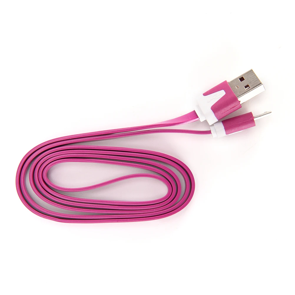 Universal Data Charge Cable 1M Micro USB Noodle Cable Fast Charging Data Sync Line For HTC LG Sony Huawei
Universal Data Charge Cable 1M Micro USB Noodle Cable Fast Charging Data Sync Line For HTC LG Sony Huawei