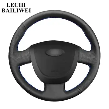 DIY Hand-stitched Steering Wheel Cover Black Artificial Leather Car Steering Wheel Covers for Lada Granta 2011-2016
DIY Hand-stitched Steering Wheel Cover Black Artificial Leather Car Steering Wheel Covers for Lada Granta 2011-2016
