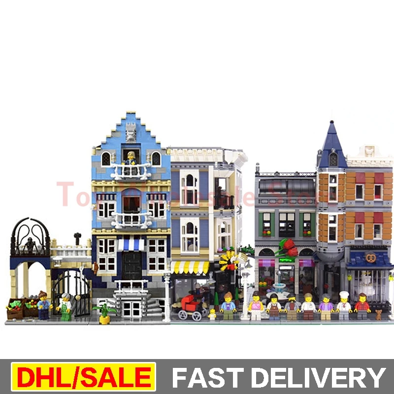 Lepin 15007 European Market +Lepin 15019 MOC Creative Assembly Square Building Street Sight Blocks Bricks lepin Toy 10190 10255
Lepin 15007 European Market +Lepin 15019 MOC Creative Assembly Square Building Street Sight Blocks Bricks lepin Toy 10190 10255