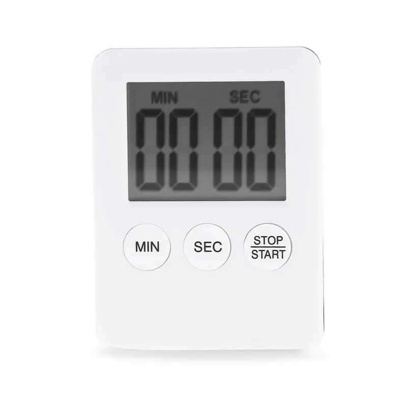 LCD Digital Screen Kitchen Timer Square Cooking Count Up Countdown Alarm Magnet Clock Temporizador
LCD Digital Screen Kitchen Timer Square Cooking Count Up Countdown Alarm Magnet Clock Temporizador
