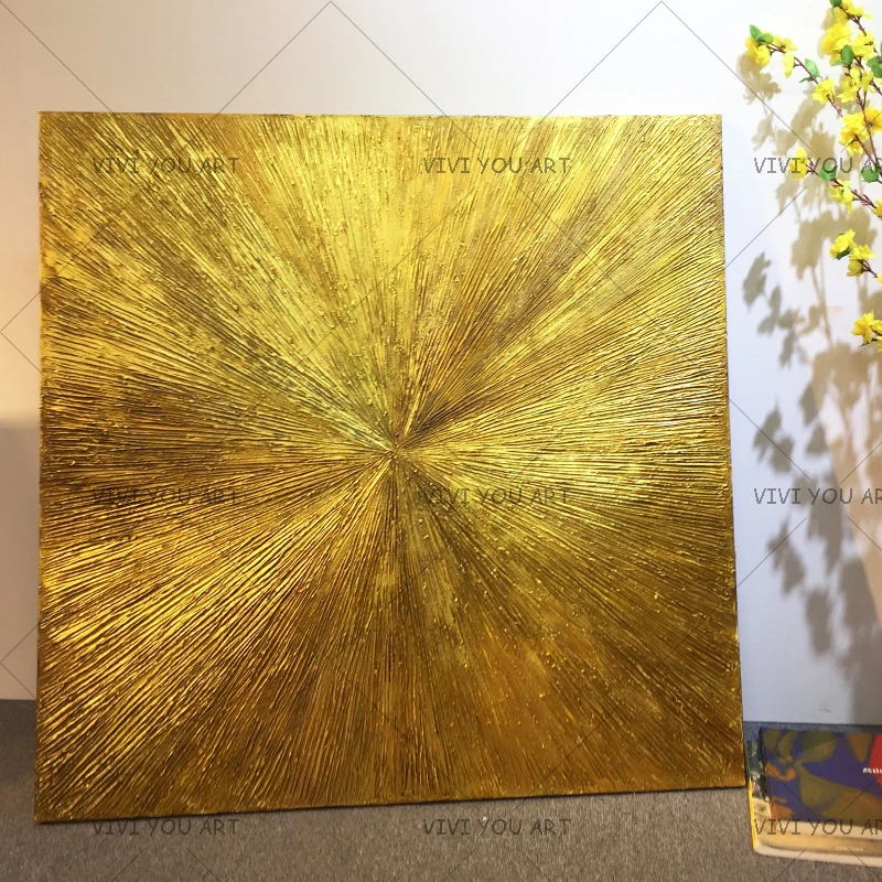 Best Handmade Modern Abstract Golde Palette Knife Oil Painting on Canvas Living Room Decorative Hand Painted Wall Art Pictures
Best Handmade Modern Abstract Golde Palette Knife Oil Painting on Canvas Living Room Decorative Hand Painted Wall Art Pictures