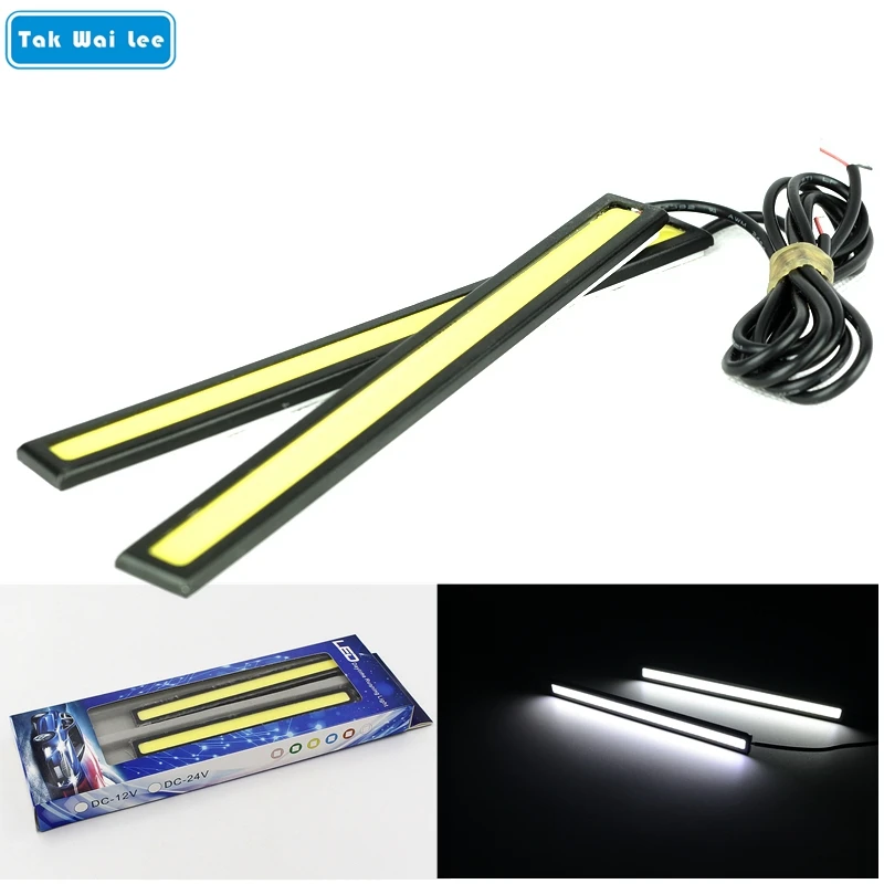 Tak Wai Lee 2X 14CM LED COB DRL Daytime Running Lights Waterproof DC12V External Car Styling Source Parking Day Light
Tak Wai Lee 2X 14CM LED COB DRL Daytime Running Lights Waterproof DC12V External Car Styling Source Parking Day Light