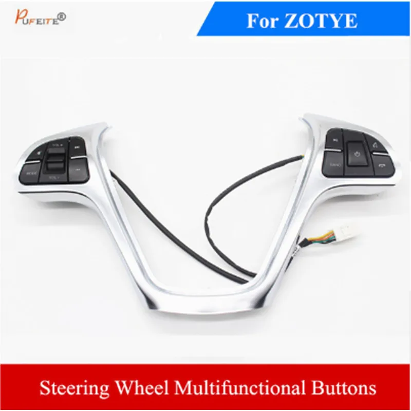 PUFEITE Steering Wheel Control Buttons for Zotye T600 2014-2017 Remote Volume volume music phone Button Switch car accessories
PUFEITE Steering Wheel Control Buttons for Zotye T600 2014-2017 Remote Volume volume music phone Button Switch car accessories