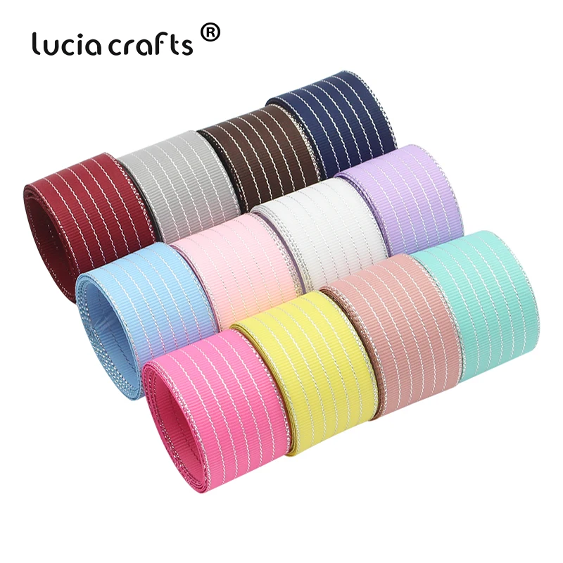 Lucia crafts 5y/12y 25mm Grosgrain Ribbons for Wedding Party Decoration DIY Handmade Sewing Bow Craft Accessories S0605
Lucia crafts 5y/12y 25mm Grosgrain Ribbons for Wedding Party Decoration DIY Handmade Sewing Bow Craft Accessories S0605