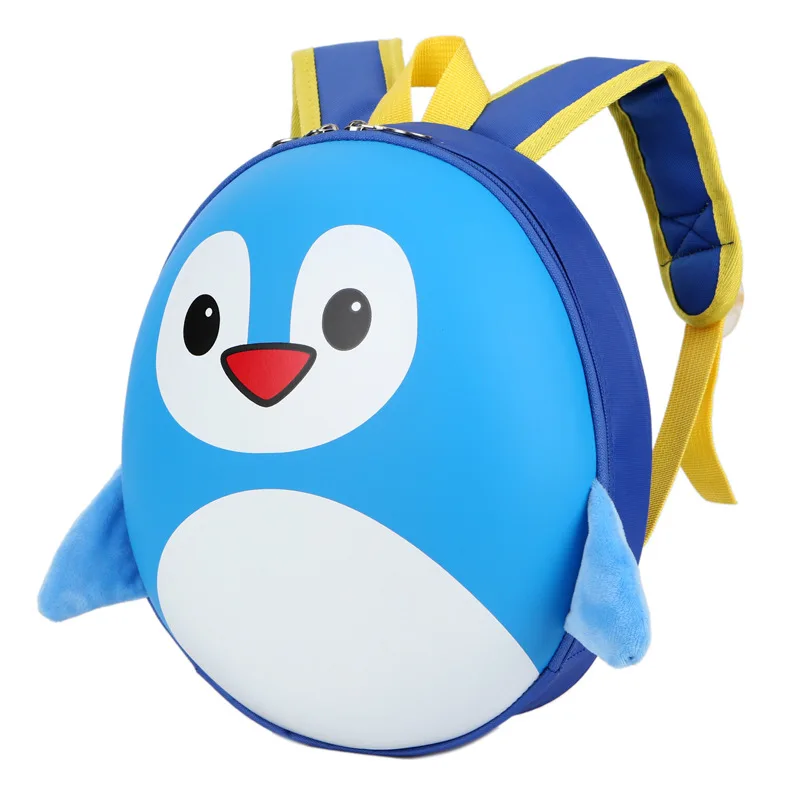 3D мультфильм Пингвин рюкзак с рисунками для детей нейлон + EVA мешок | Багаж и сумки