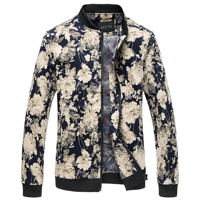 Loldeal Men Floral Jacket Fashion Slim Fit Jackets Korean Long Sleeve Coat Male Stand Collar Casual Windbreaker M-6XL
Loldeal Men Floral Jacket Fashion Slim Fit Jackets Korean Long Sleeve Coat Male Stand Collar Casual Windbreaker M-6XL