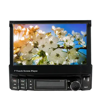 7 inch TFT HD Digital Touch Screen Fixed Panel Compatible with DVD/CD/DIVX/MP5, Built-in Bluetooth Car Multimedia Player SH7181
7 inch TFT HD Digital Touch Screen Fixed Panel Compatible with DVD/CD/DIVX/MP5, Built-in Bluetooth Car Multimedia Player SH7181