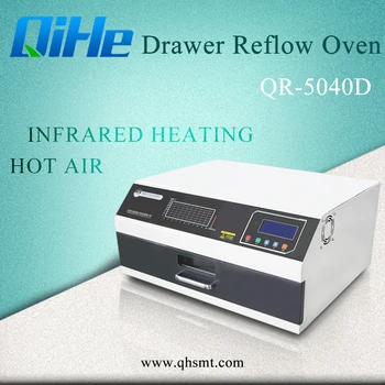 Qihe Free shipping QR-5040D Infrared IC Heater QR-5040D Desktop Reflow Oven BGA SMD SMT Rework Station QR-5040D Reflow Wave Oven
Qihe Free shipping QR-5040D Infrared IC Heater QR-5040D Desktop Reflow Oven BGA SMD SMT Rework Station QR-5040D Reflow Wave Oven