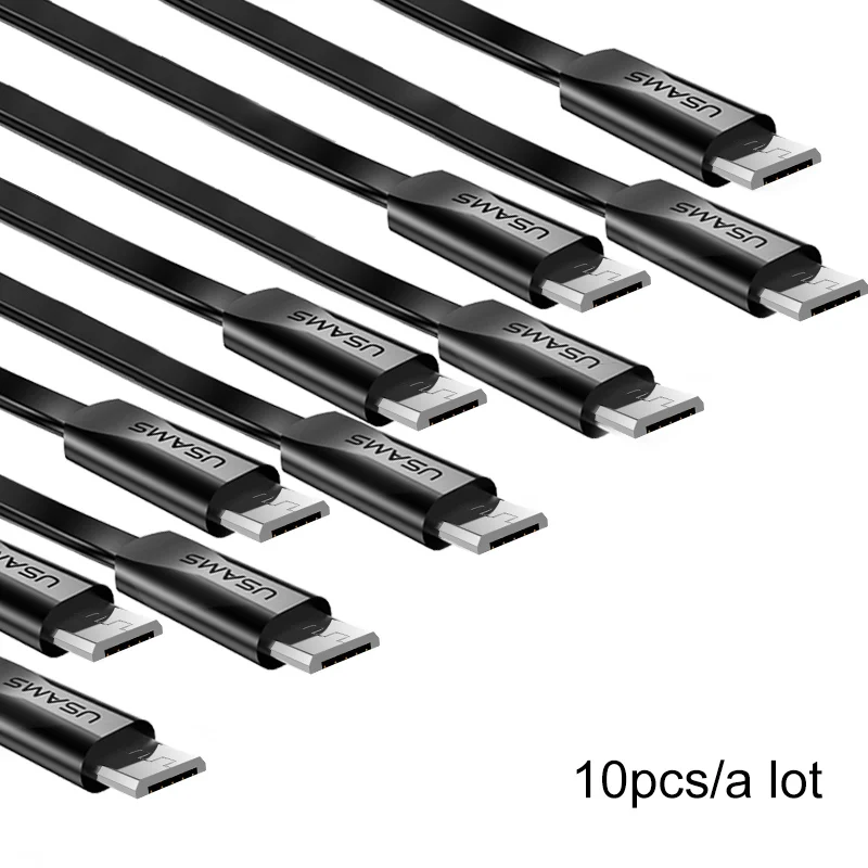 10pcs/a lot micro usb cable,USAMS Data USB cable data Sync Android Micro port mobile phone cable for Samsung Xiaomi Huawei
10pcs/a lot micro usb cable,USAMS Data USB cable data Sync Android Micro port mobile phone cable for Samsung Xiaomi Huawei