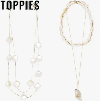 2019 Summer Trendy Women Pearl Sea Shell Necklace Bohemian Vintage Women Holiday Pearl Jewelries Summer Necklace
2019 Summer Trendy Women Pearl Sea Shell Necklace Bohemian Vintage Women Holiday Pearl Jewelries Summer Necklace