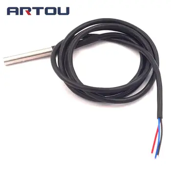 10PCS 1Meters Digital Temperature Temp Sensor Probe DS18B20 Stainless Steel Package Waterproof 100cm
10PCS 1Meters Digital Temperature Temp Sensor Probe DS18B20 Stainless Steel Package Waterproof 100cm