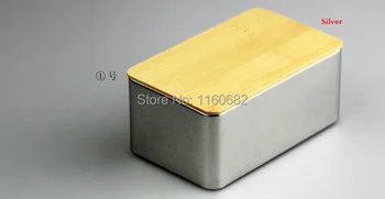 130x80x55mm Rectangle useful tea iron case / storage case / silver tea tin box / wholesale with bamboo cover
130x80x55mm Rectangle useful tea iron case / storage case / silver tea tin box / wholesale with bamboo cover