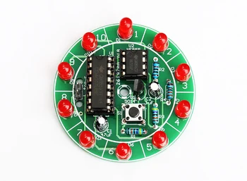 diy electronic kit set Electronic lucky turntable Water lamp lottery Diy assembly small production competition Welding practice
diy electronic kit set Electronic lucky turntable Water lamp lottery Diy assembly small production competition Welding practice
