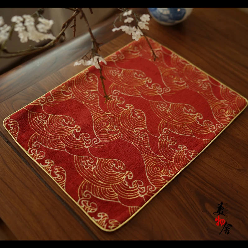 Freeshipping Placemat Wine Red Wave European Luxury Heat Insulation Disc Bowl Coaster Waterproof Slip-resistant Dining Table Mat
Freeshipping Placemat Wine Red Wave European Luxury Heat Insulation Disc Bowl Coaster Waterproof Slip-resistant Dining Table Mat