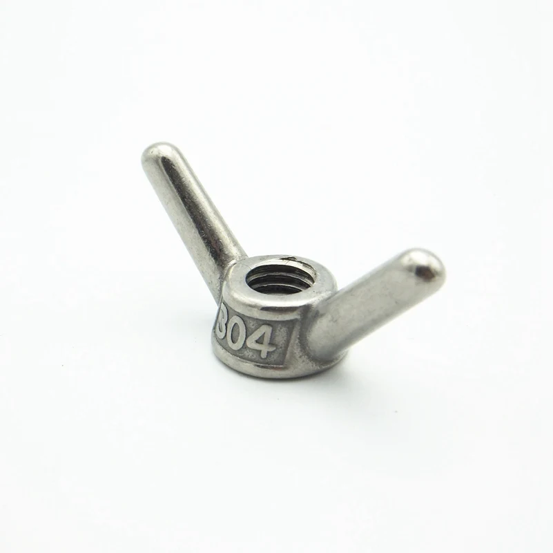M6 M8 M10 304 Stainless Steel Metric Thread Long Wing Nut Butterfly Nut Hand Tighten Nut Fastener
M6 M8 M10 304 Stainless Steel Metric Thread Long Wing Nut Butterfly Nut Hand Tighten Nut Fastener