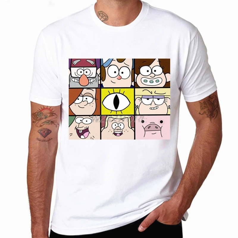 Funny Cartoon Gravity Falls t shirt men/women summer tops 3D print t-shirts Mabel Dipper casual Harajuku tshirt streetwear tee
Funny Cartoon Gravity Falls t shirt men/women summer tops 3D print t-shirts Mabel Dipper casual Harajuku tshirt streetwear tee