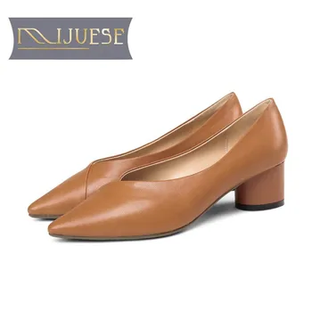 MLJUESE 2018 women pumps autumn spring sheepskin pointed toe shallow camel color high heels lady shoes party dress wedding
MLJUESE 2018 women pumps autumn spring sheepskin pointed toe shallow camel color high heels lady shoes party dress wedding