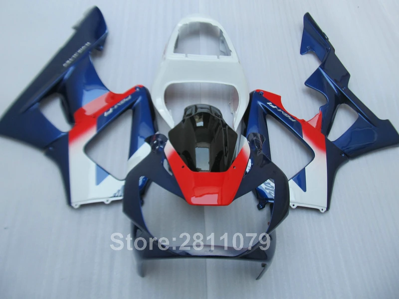 Injection molding high quality fairing kit for Honda CBR929RR 00 01 blue white red fairings set CBR929RR 2000 2001 PA18
Injection molding high quality fairing kit for Honda CBR929RR 00 01 blue white red fairings set CBR929RR 2000 2001 PA18