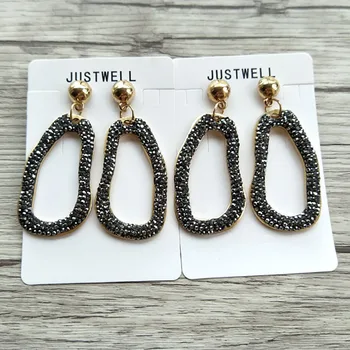 4 Pairs metal round shape Paved Rhinestone Crystal Earrings,JewelryFor Women Bohemia Earring Christmas gift ER613
4 Pairs metal round shape Paved Rhinestone Crystal Earrings,JewelryFor Women Bohemia Earring Christmas gift ER613