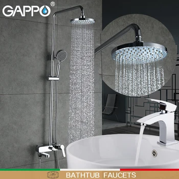 

GAPPO Bathtub Faucets bath tub taps brass basin mixer taps waterfall bathroom faucet basin faucet bath rain shower tap