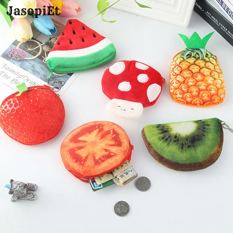 JasopiEt 36 Style Vegetables And Fruit Plush Purse Cute 3D Simulated Fruit Strawberry Pineapple Plush Coin Purse Kids Gift 8cm
JasopiEt 36 Style Vegetables And Fruit Plush Purse Cute 3D Simulated Fruit Strawberry Pineapple Plush Coin Purse Kids Gift 8cm