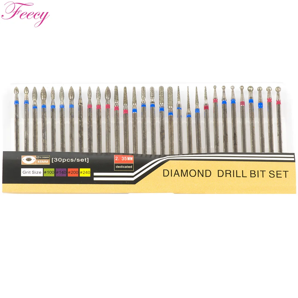 

Diamond Drills Milling Cutter for Nail Pedicure Manicure Removing Gel Varnish Rotate Nail Drill Bits Cuticle Cutter Nail Files