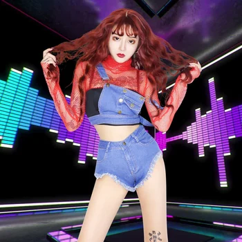 Jazz Dance Costume Party Sexy Cowboy Clothes DJ Female Singer Nightclub Pole Dance Stage Performance Celebrate Clothing DWY1806
Jazz Dance Costume Party Sexy Cowboy Clothes DJ Female Singer Nightclub Pole Dance Stage Performance Celebrate Clothing DWY1806