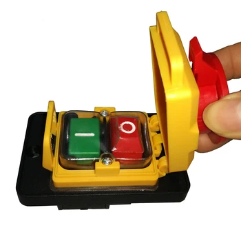 KJD12 250V 4-Pin Start Stop No Volt Release Push Button Switch NVR Common to Woodshop and Metalwork Machines
KJD12 250V 4-Pin Start Stop No Volt Release Push Button Switch NVR Common to Woodshop and Metalwork Machines