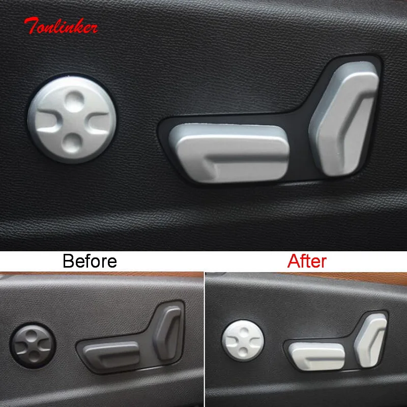 Tonlinker 6 PCS Car Seat adjustment button Cover sticker for CITROEN DEESSE DS7 2018-19 Car Styling ABS Chrome Cover Stickers
Tonlinker 6 PCS Car Seat adjustment button Cover sticker for CITROEN DEESSE DS7 2018-19 Car Styling ABS Chrome Cover Stickers