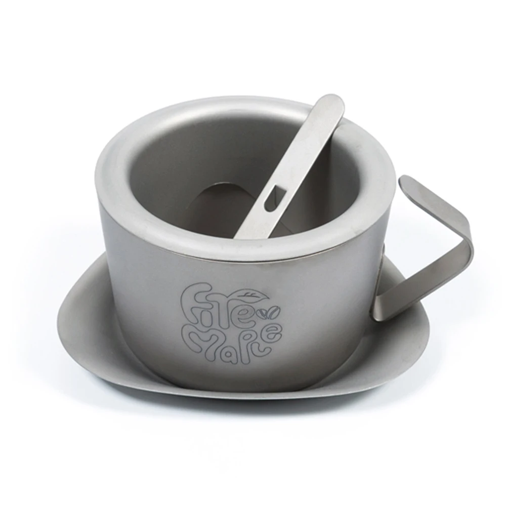 Fire Maple 200ml Titanium Coffee Cup Double-Walled Titanium Water Cup Tea Mug Outdoor Tableware Camping Hiking Backpacking
Fire Maple 200ml Titanium Coffee Cup Double-Walled Titanium Water Cup Tea Mug Outdoor Tableware Camping Hiking Backpacking