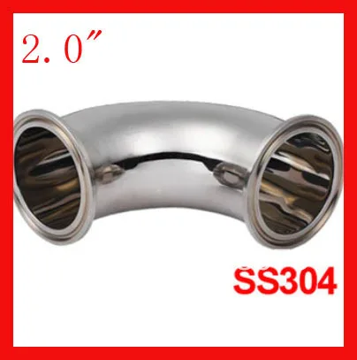 New arrival 2.0" SS304 90 degree pipe bend, Clamp connection elbow Pipe Fitting 2pcs/lot
New arrival 2.0" SS304 90 degree pipe bend, Clamp connection elbow Pipe Fitting 2pcs/lot