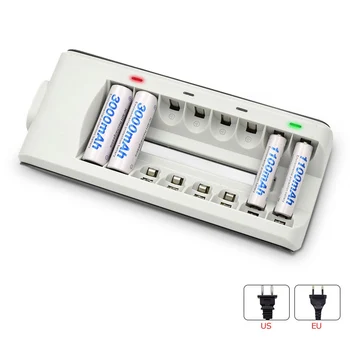 Universal 8 slots Battery Charger Home AC EU US Plug Power Charging Adapter with LED Indicator for AA AAA Batteries sz
Universal 8 slots Battery Charger Home AC EU US Plug Power Charging Adapter with LED Indicator for AA AAA Batteries sz