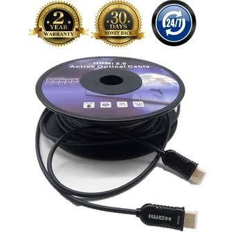 2020 UHD 4K 60Hz HDMI 2.0 & HDCP 2.2 30m 100m HDMI Fiber Optic AOC HDR Extender Cable For HD Apple TV,PS3,LCD & Laptop Projector
2020 UHD 4K 60Hz HDMI 2.0 & HDCP 2.2 30m 100m HDMI Fiber Optic AOC HDR Extender Cable For HD Apple TV,PS3,LCD & Laptop Projector