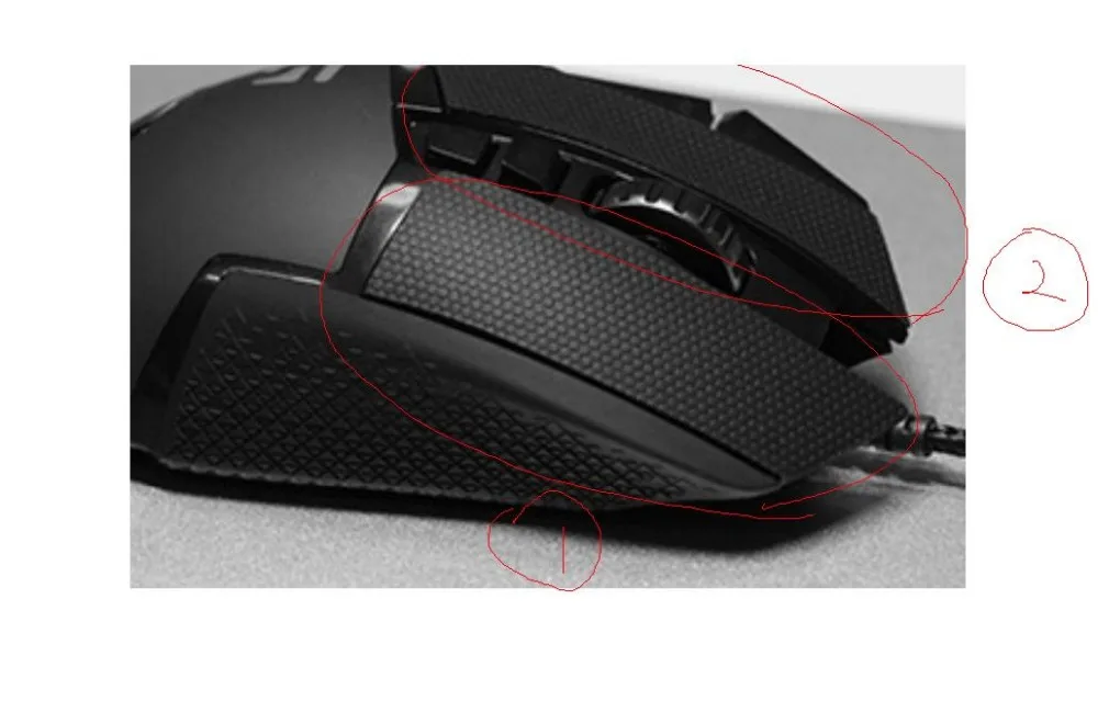 Mouse Elastics Refined Side Grips Sweat resistant pads for Gaming Mouse Logitech G502
Mouse Elastics Refined Side Grips Sweat resistant pads for Gaming Mouse Logitech G502