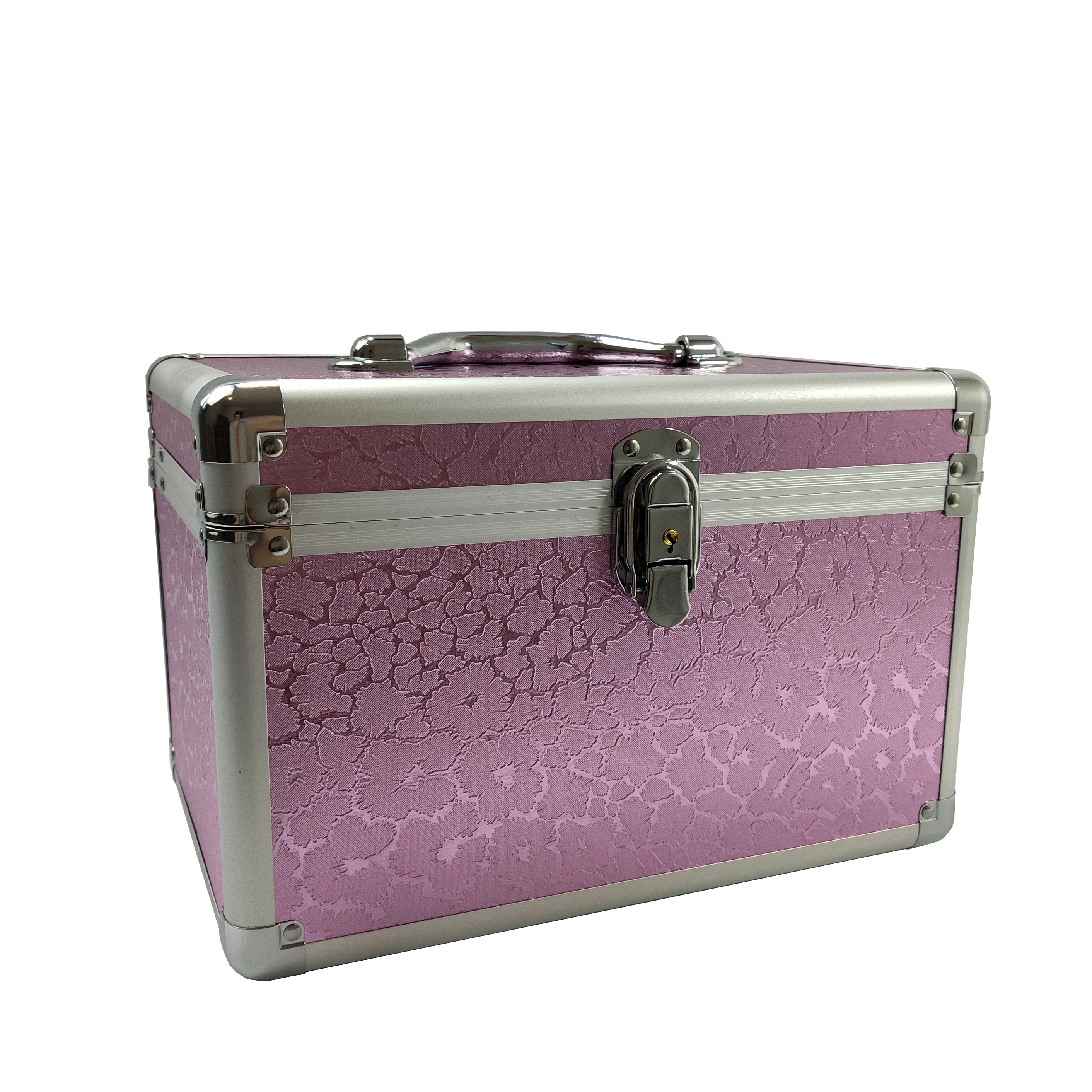 Professional Aluminium Makeup Case Pink Lighting Portable Travel Jewelry Train Case Cosmetic Organizer Case Box With Mirror
Professional Aluminium Makeup Case Pink Lighting Portable Travel Jewelry Train Case Cosmetic Organizer Case Box With Mirror