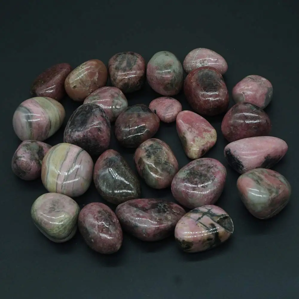 Bulk Tumbled Pink Black Rhodonite Stone from USA Natural Polished Gemstone Supplies for Wicca, Reiki, Crystal Healing
Bulk Tumbled Pink Black Rhodonite Stone from USA Natural Polished Gemstone Supplies for Wicca, Reiki, Crystal Healing