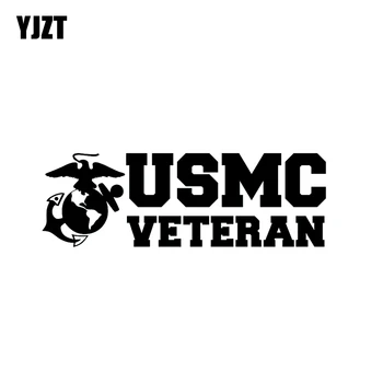 YJZT 14CM*4.7CM USMC VETERAN Vinyl Decal Car Sticker Military Service Armed Forces Black/Silver C3-0078
YJZT 14CM*4.7CM USMC VETERAN Vinyl Decal Car Sticker Military Service Armed Forces Black/Silver C3-0078