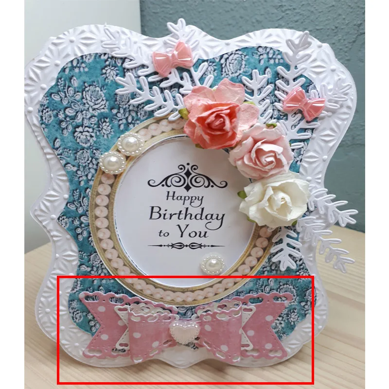 metal lace cut lace edge bow Scrapbooking paper craft handmade card punch art cutter die cut
metal lace cut lace edge bow Scrapbooking paper craft handmade card punch art cutter die cut