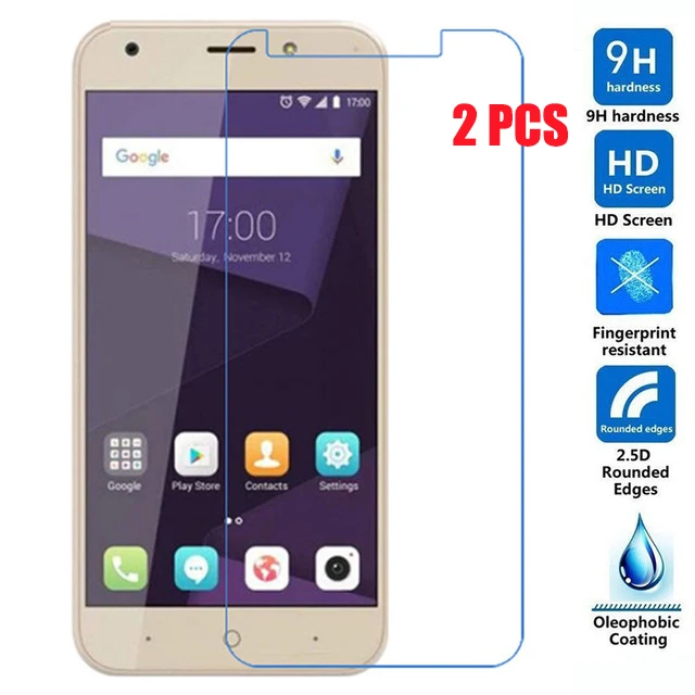2PCS For ZTE Blade A6 Tempered Glass 2.5D 9H Protective Film Explosion-proof LCD Screen Protector Lite 5.2Inch | Мобильные телефоны