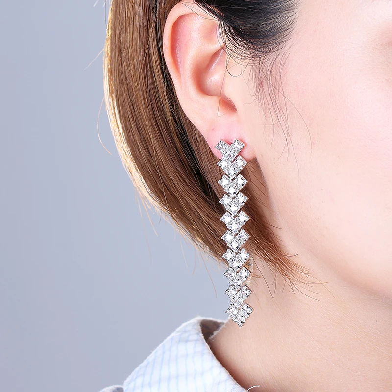 XIUMEIYIZU New Design Multicolor CZ Paved Heart Shape Dangle Drop Earrings Free Shipping Long Earring For Women
XIUMEIYIZU New Design Multicolor CZ Paved Heart Shape Dangle Drop Earrings Free Shipping Long Earring For Women