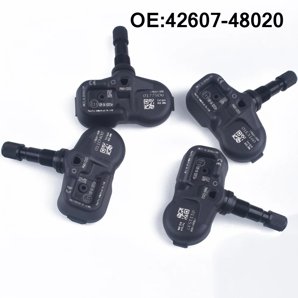 Датчик давления в шинах автомобиля TPMS для Lexus IS250 ES300h NX GS LS RC RX 4 шт.|Датчик шинах| |