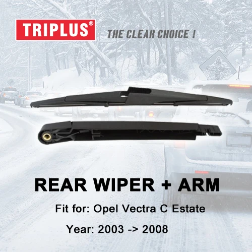 Rear Wiper Arm with Blade for OPEL Vectra C Estate (2003-2008) Rear Wiper Arm & Rear Wiper Blades Vauxhall
Rear Wiper Arm with Blade for OPEL Vectra C Estate (2003-2008) Rear Wiper Arm & Rear Wiper Blades Vauxhall