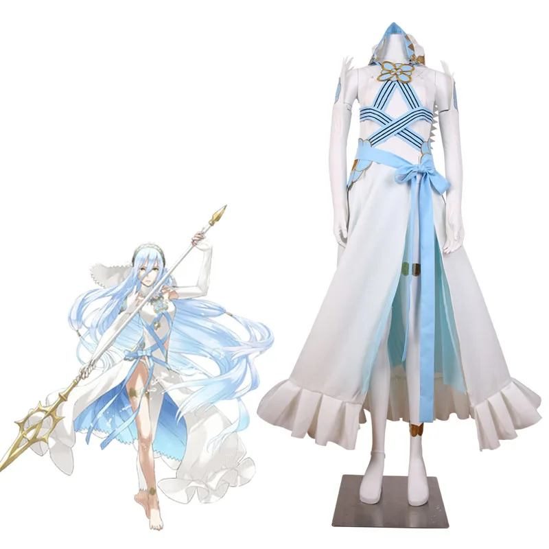Fire Emblem Fates Awakening Daytime Azura White version Long white dress White night Azura Cosplay
Fire Emblem Fates Awakening Daytime Azura White version Long white dress White night Azura Cosplay