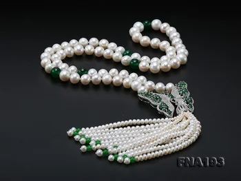 Elegant Ladies Necklace Perfect 4-10mm Natural Lavender Freshwater Pearl Long Necklace Silver Tube Beads Jewelry Loving Gift
Elegant Ladies Necklace Perfect 4-10mm Natural Lavender Freshwater Pearl Long Necklace Silver Tube Beads Jewelry Loving Gift