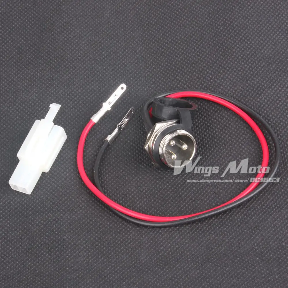 Image 3 PIN 2 WIRE CONNECTOR PLUG JACK SOCKET BATTERY CHARGER RAZOR IZIP E SCOOTER