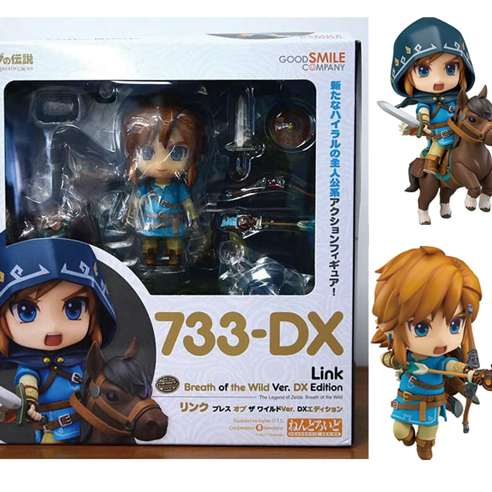 733-DX Nendoroid Zelda Figure Breath of the Wild Ver DX Edition Deluxe Version Action Figure Collectible Model Toy
733-DX Nendoroid Zelda Figure Breath of the Wild Ver DX Edition Deluxe Version Action Figure Collectible Model Toy