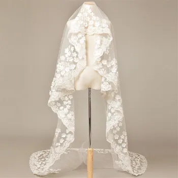 High-End 80*100cm Cathedral Long Wedding Veils Special Special Bridal Veil Wedding Accessories Bride Wedding Veil
High-End 80*100cm Cathedral Long Wedding Veils Special Special Bridal Veil Wedding Accessories Bride Wedding Veil