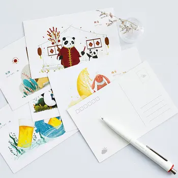 30 pcs/lot Cute Hand-drawn illustration postcard Cartoon animal greeting card christmas card birthday message card gift cards
30 pcs/lot Cute Hand-drawn illustration postcard Cartoon animal greeting card christmas card birthday message card gift cards
