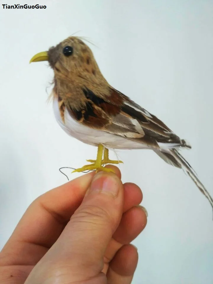 about 14cm simulation bird hard model foam&feathers gray sparrow bird prop,home garden decoration gift s1270
about 14cm simulation bird hard model foam&feathers gray sparrow bird prop,home garden decoration gift s1270