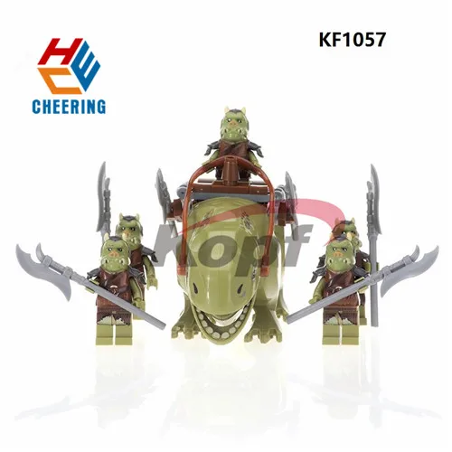 Building Blocks Wars Dewback Rancor Jabba's Gamorrean Guard Tan Ewok With Weapon Battle of Bricks Toys For Kid KF1013
Building Blocks Wars Dewback Rancor Jabba's Gamorrean Guard Tan Ewok With Weapon Battle of Bricks Toys For Kid KF1013